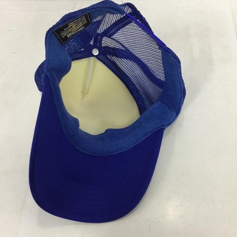 チャレンジャー CHALLENGER 帽子 キャップ メッシュキャップ W.A.Y CHALLENGER CAP ロゴ、文字 青 / ブルー /  メンズ USED 古着 中古 10138040