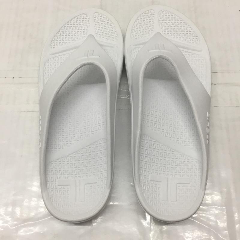 テリック TELIC サンダル サンダル FLIP FLOP 25.5-26 M 無地 白 / ホワイト /  メンズ USED 古着 中古 10122333