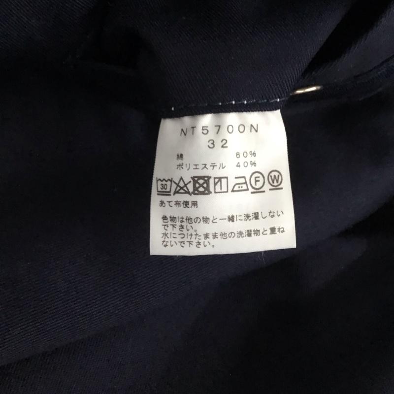 ザノースフェイス THE NORTH FACE パンツ スラックス NT5700N ストレッチツイルテーパードパンツ 32インチ 無地 紺 / ネイビー /  メンズ USED 古着 中古 10144725