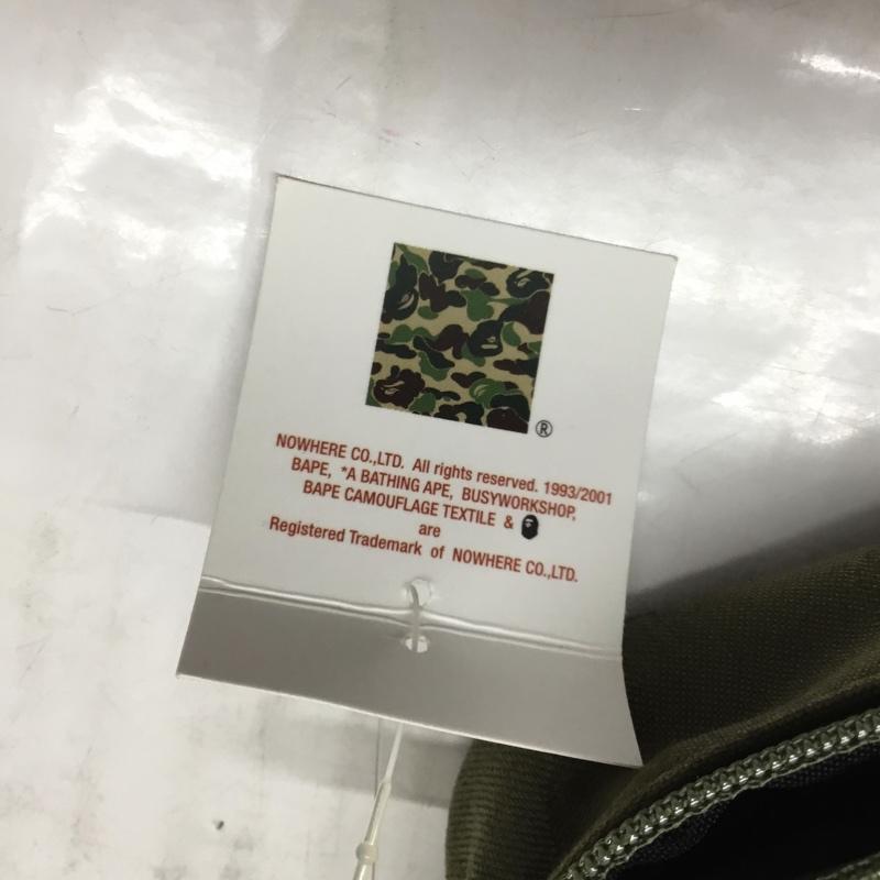 アベイシングエイプ A BATHING APE ポーチ ポーチ スクエア カモフラージュ柄・迷彩 カーキ / カーキ /  メンズ USED 古着 中古 10113723