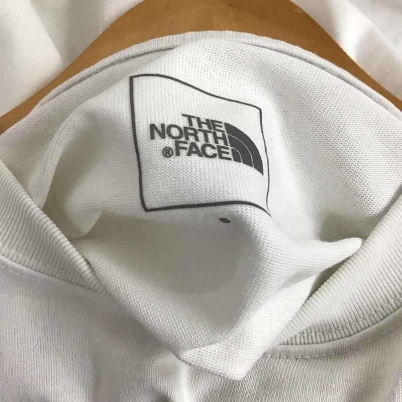 ザノースフェイス THE NORTH FACE Tシャツ 半袖 nt32147 ショートスリーブスモールボックスロゴティー プリントTシャツ S ロゴ、文字 白 / ホワイト /  メンズ USED 古着 中古 10144569