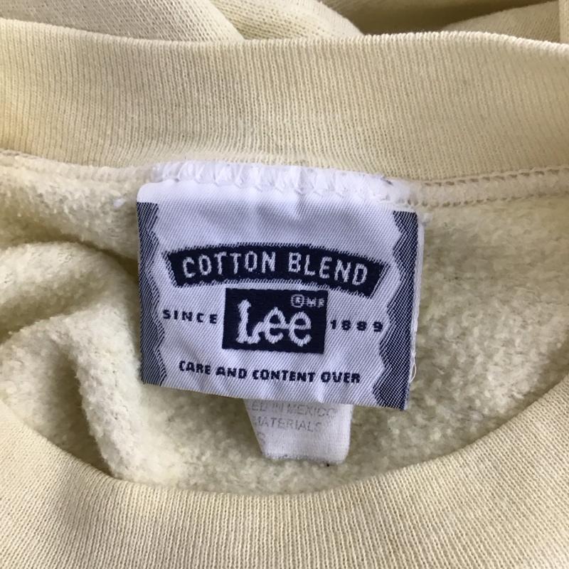 リー Lee トレーナー 長袖 長袖トレーナー スウェット クルーネック リブスウェットカットソー S プリント マルチカラー / マルチカラー /  レディース USED 古着 中古 10123751