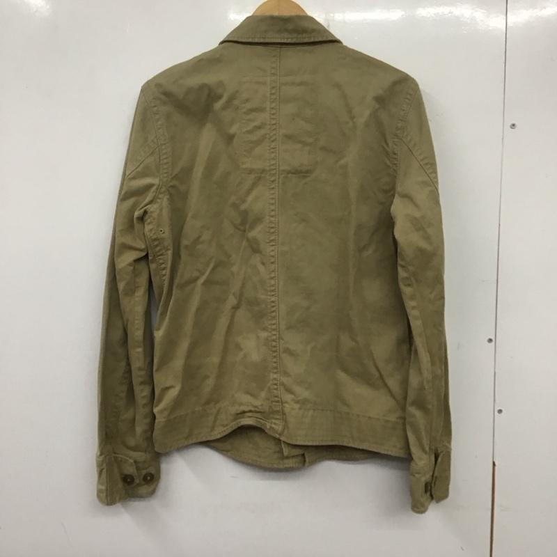 アバクロンビーアンドフィッチ ABERCROMBIE&FITCH ジャケット、上着 ジャケット、ブレザー カジュアルジャケット アウター カラージャケット XL ロゴ、文字 ベージュ / ベージュ /  メンズ USED 古着 中古 10139048