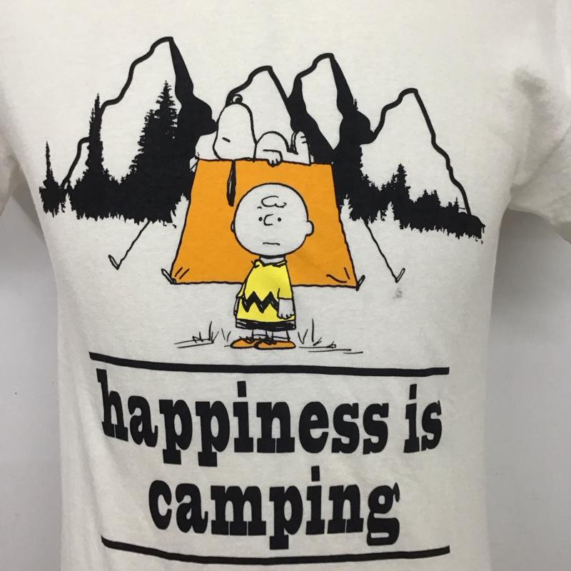 ケルティ KELTY Tシャツ 半袖 半袖カットソー プリントTシャツ クルーネックカットソー S プリント 白 / ホワイト /  メンズ USED 古着 中古 10112099