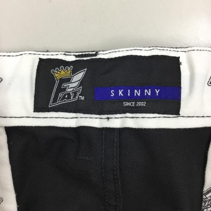エフエイティー FAT パンツ ワークパンツ、ペインターパンツ ワークパンツ ワイドパンツ カジュアルパンツ dickies 無地 黒 / ブラック /  メンズ USED 古着 中古 10120488