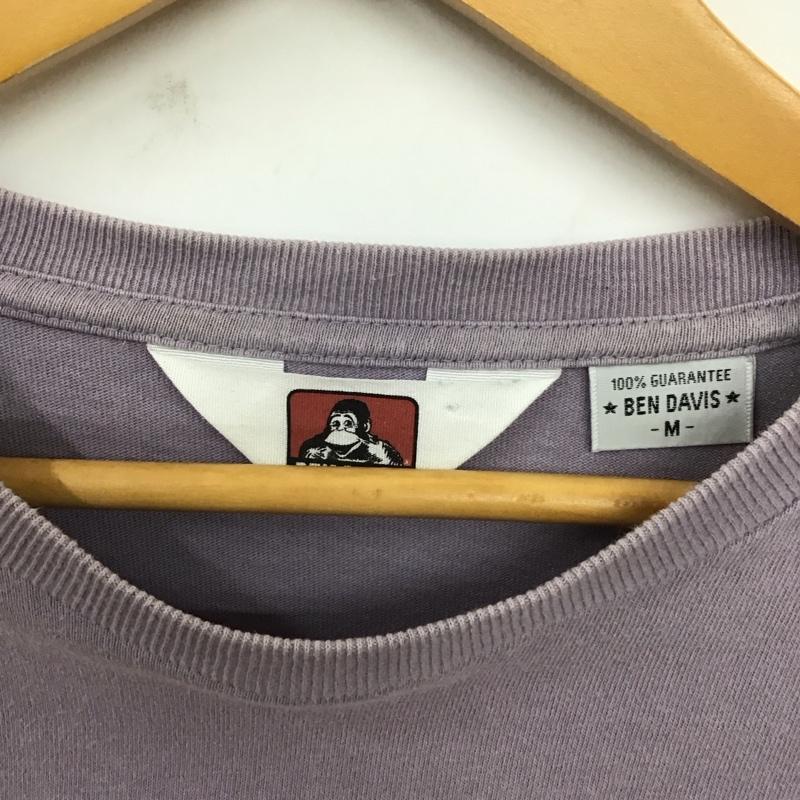ベンデイビス BEN DAVIS Tシャツ 半袖 C-9580000 ポケットTシャツ M ワンポイント 紫 / パープル /  メンズ USED 古着 中古 10117034