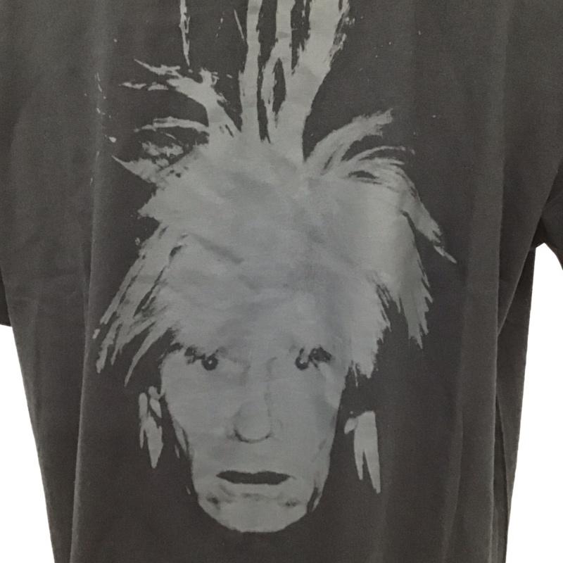 ユニクロ UNIQLO Tシャツ 半袖 341-476352 KAWS+Warhol 半袖カットソー プリントTシャツ XXL プリント 黒 / ブラック /  メンズ USED 古着 中古 10117283