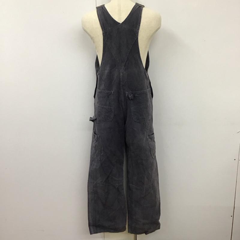 カーハート Carhartt サロペット・オーバーオール サロペット、オーバーオール デニムオーバーオール ワークパンツ オールインワン つなぎ ロゴ、文字 灰 / グレー /  メンズ USED 古着 中古 10115314