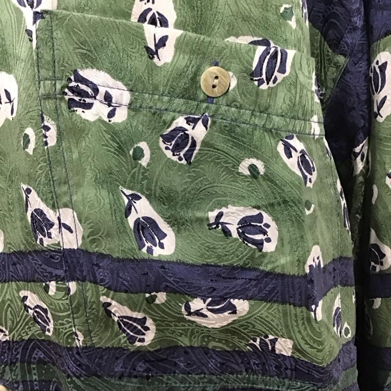 古着 USED シャツ、ブラウス 長袖 長袖シャツ カラーシャツ 長袖カットソー goouch M 総柄 マルチカラー / マルチカラー /  メンズ USED 古着 中古 10111742