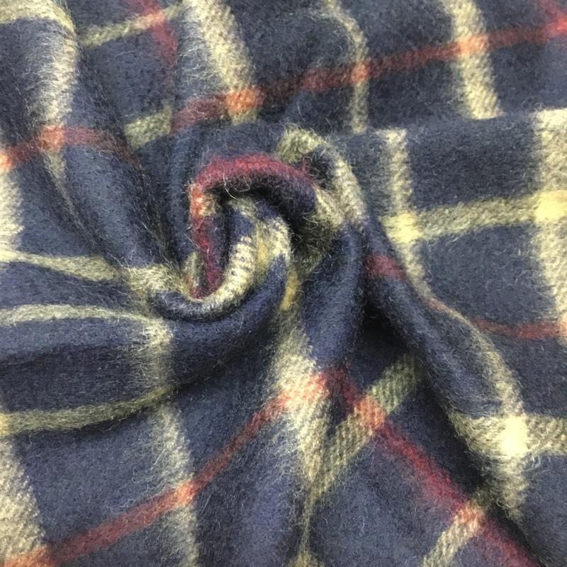 ブルックスブラザーズ BROOKS BROTHERS マフラー マフラー カシミヤ フリンジ チェック ロゴ、文字 紺 / ネイビー / X ベージュ / ベージュ / X 赤 / レッド /  メンズ USED 古着 中古 10113645