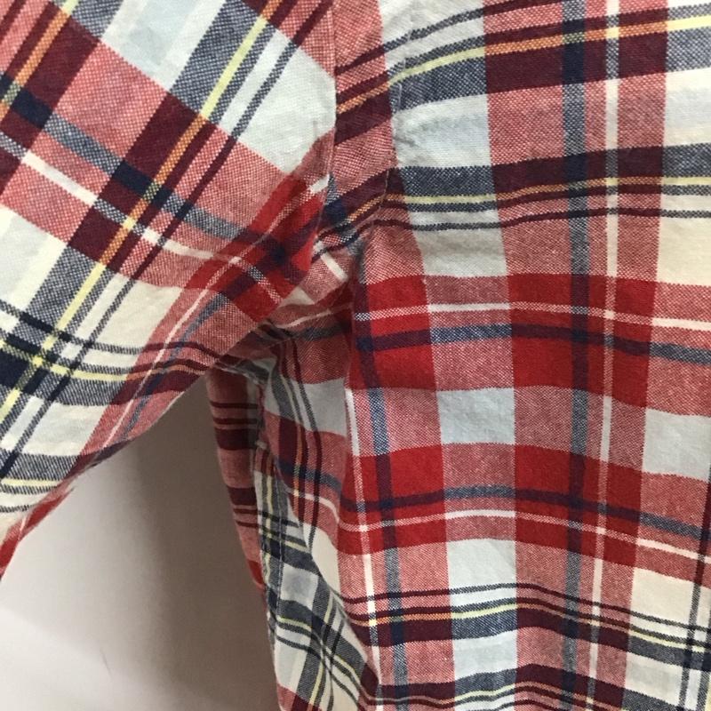 アバクロンビーアンドフィッチ ABERCROMBIE&FITCH シャツ、ブラウス 半袖 半袖シャツ チェックシャツ ボタンダウンシャツ S チェック マルチカラー / マルチカラー /  メンズ USED 古着 中古 10126539