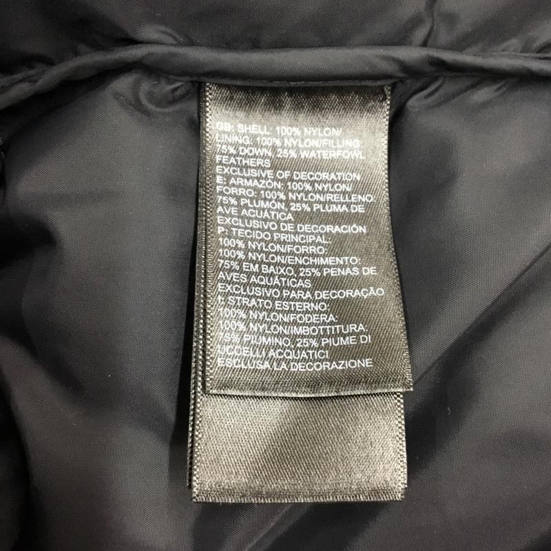 ザノースフェイス THE NORTH FACE ジャケット、上着 ジャンパー、ブルゾン NF0A3C8D RETRONUPTSEJACKET ジップアップジャケット ダウンジャケット L ロゴ、文字 黒 / ブラック /  メンズ USED 古着 中古 10111332