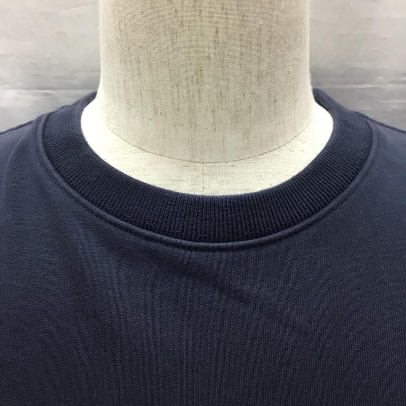 サタデーズ ニューヨークシティ Saturdays NYC トレーナー 長袖 XS ロゴ、文字 紺 / ネイビー /  メンズ USED 古着 中古 10121822