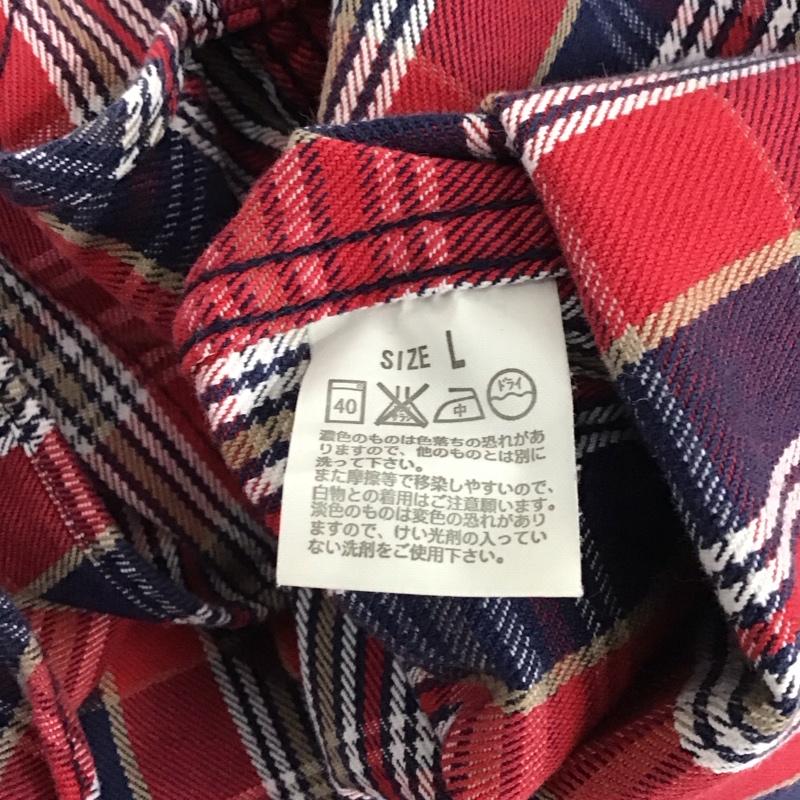 リーバイス Levi s シャツ、ブラウス 長袖 L チェック マルチカラー / マルチカラー /  メンズ USED 古着 中古 10123359