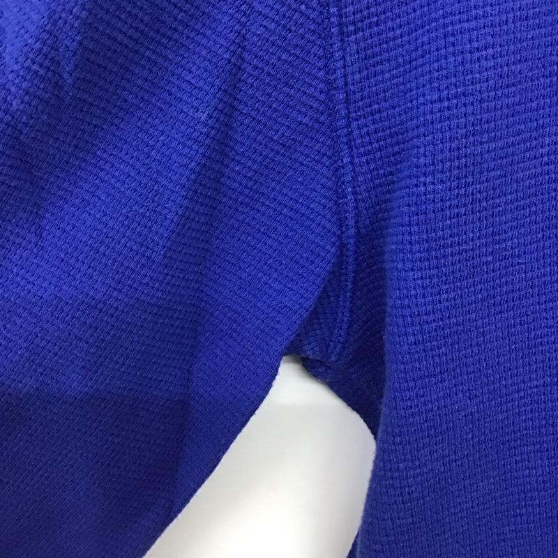 ポロラルフローレン POLO RALPH LAUREN カットソー 長袖 長袖カットソー クルーネックカットソー プリントカットソー L ロゴ、文字 青 / ブルー /  メンズ USED 古着 中古 10147497