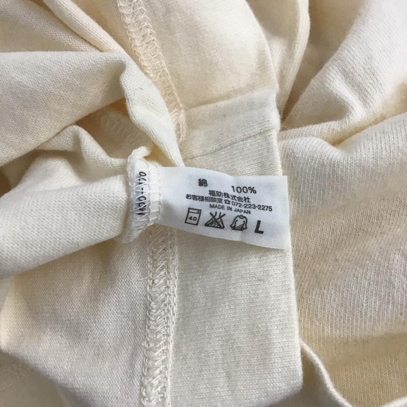 バーバリーロンドン Burberry London カットソー 半袖 半袖カットソー 無地Tシャツ ヘンリーネックカットソー L ロゴ、文字 オフホワイト / オフホワイト /  メンズ USED 古着 中古 10139172