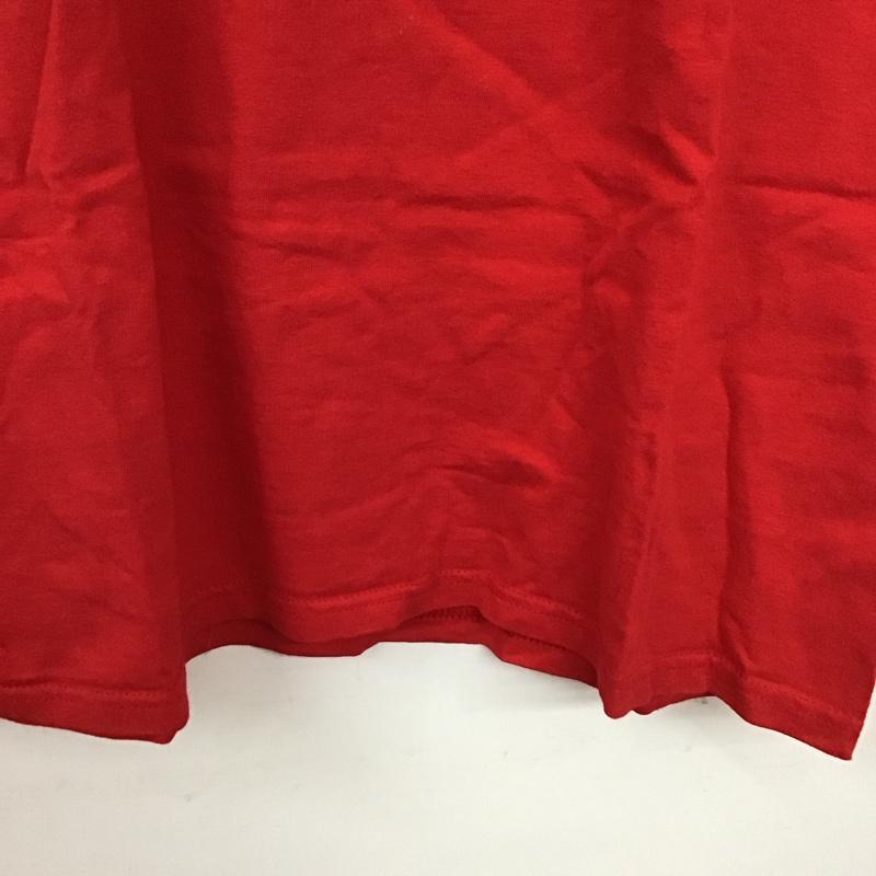 古着 USED Tシャツ 半袖 半袖カットソー プリントTシャツ クルーネックカットソー リアル 井上雅彦 M ロゴ、文字 赤 / レッド /  メンズ USED 古着 中古 10132180