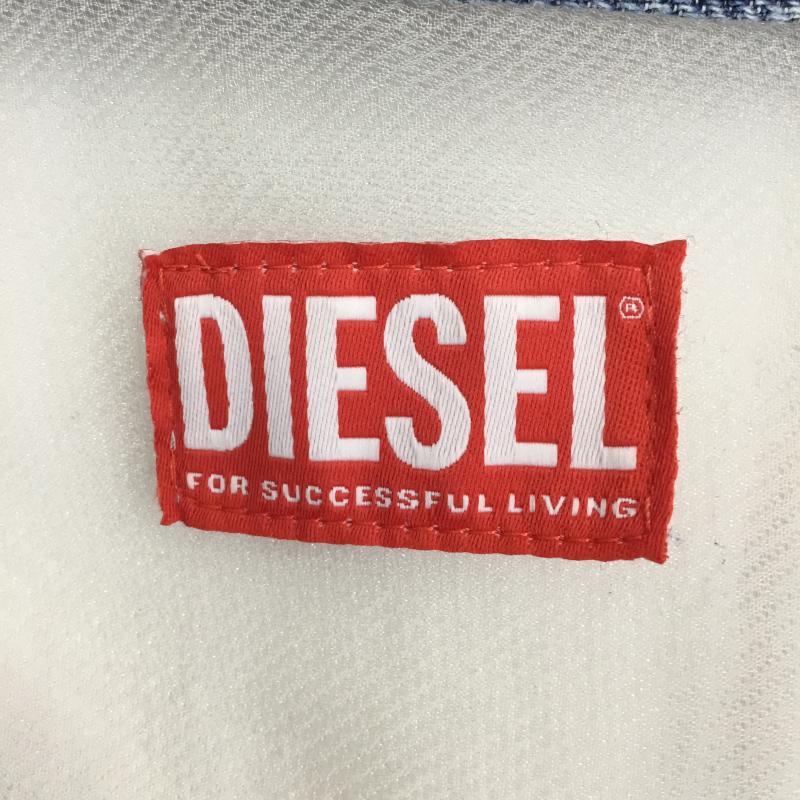 ディーゼル DIESEL ジャケット、上着 ジャケット、ブレザー D-Simply-Over-FSD M ダメージ加工 X  白 / ホワイト / X 青 / ブルー /  メンズ USED 古着 中古 10123091