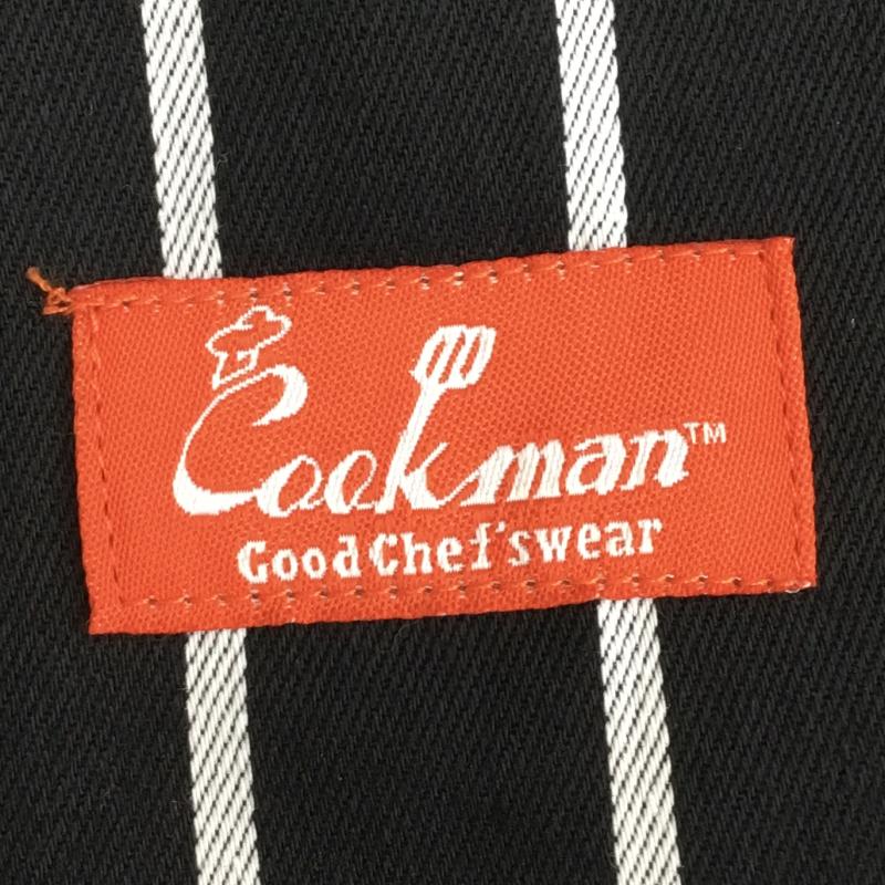 クックマン COOKMAN パンツ ワークパンツ、ペインターパンツ M ストライプ 黒 / ブラック /  レディース USED 古着 中古 10134152