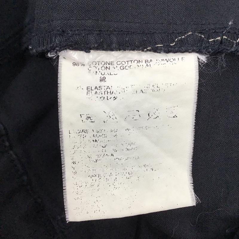ディーゼル DIESEL ワンピース ひざ丈スカート ストレッチ ミリタリー 長袖 S 無地 黒 / ブラック /  レディース USED 古着 中古 10115467