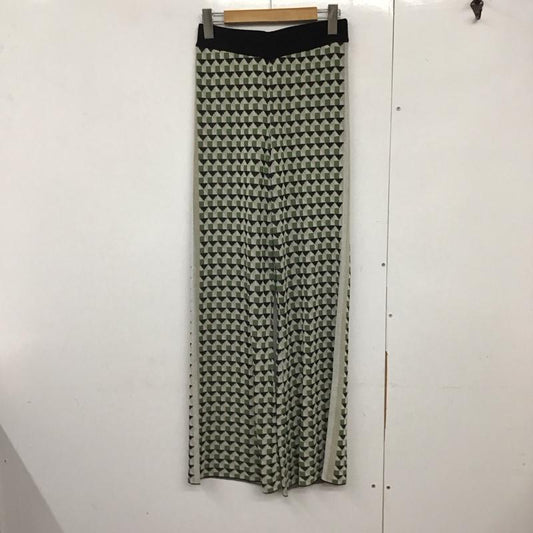 アズールバイマウジー AZUL BY MOUSSY パンツ スラックス 250ESM71-164D GEOMETRIC PATTERN KNIT PANTS S  マルチカラー / マルチカラー /  レディース USED 古着 中古 10141622