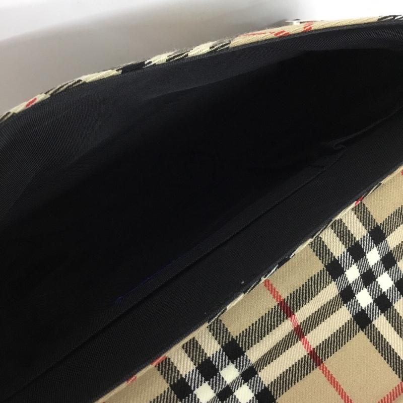 バーバリーブルーレーベル BURBERRY BLUE LABEL ショルダーバッグ ショルダーバッグ ノバチェック フリンジ チェック ベージュ / ベージュ / X 白 / ホワイト / X 黒 / ブラック / X 赤 / レッド /  レディース USED 古着 中古 10144341