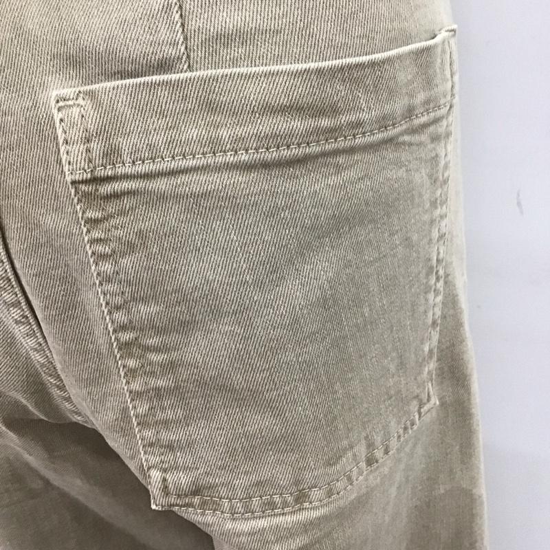 ザラ ZARA パンツ デニム、ジーンズ 34インチ 無地 ベージュ / ベージュ /  レディース USED 古着 中古 10110496