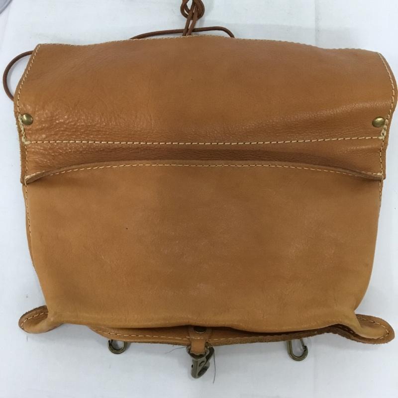 アインソフ AINSOPH ショルダーバッグ ショルダーバッグ レザー 無地 茶 / ブラウン /  レディース USED 古着 中古 10132050