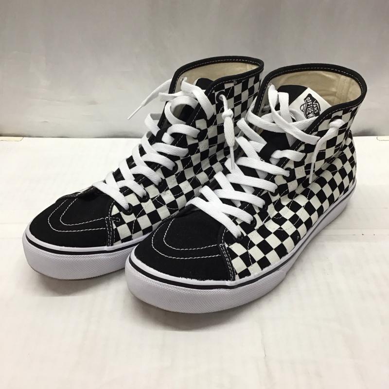 バンズ VANS スニーカー スニーカー V38CL 593406-0004 26.5cm 26.5cm 総柄 白 / ホワイト / X 黒 / ブラック /  メンズ USED 古着 中古 10119345