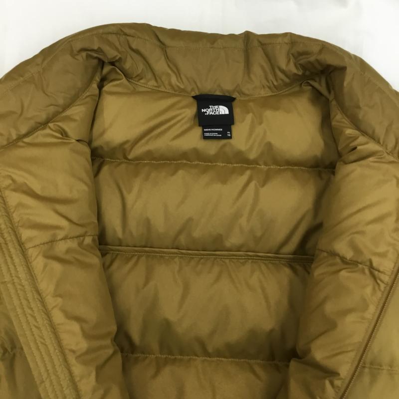 ザノースフェイス THE NORTH FACE ジャケット、上着 ダウンジャケット NF0A47DU XL ロゴ、文字 マスタード / マスタード /  メンズ USED 古着 中古 10118735