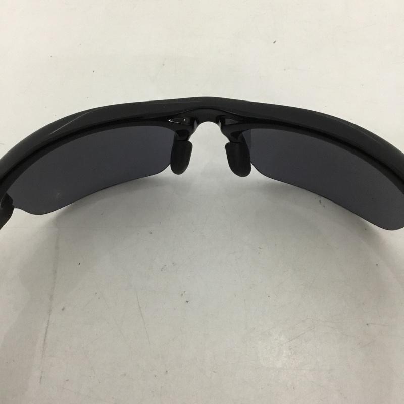 オークリー OAKLEY めがね・サングラス サングラス OO9162-01 FAST JACKET スポーツサングラス 箱有 ミラーレンズ ロゴ、文字 黒 / ブラック /  メンズ USED 古着 中古 10129371