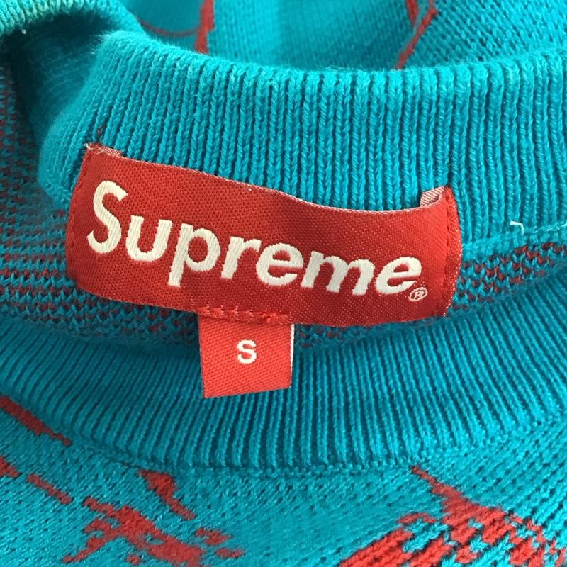 シュプリーム Supreme ニット、セーター 長袖 22SS Week6 Supreme Aeon Flux Sweater セーター S  水色 / ライトブルー /  メンズ USED 古着 中古 10106385