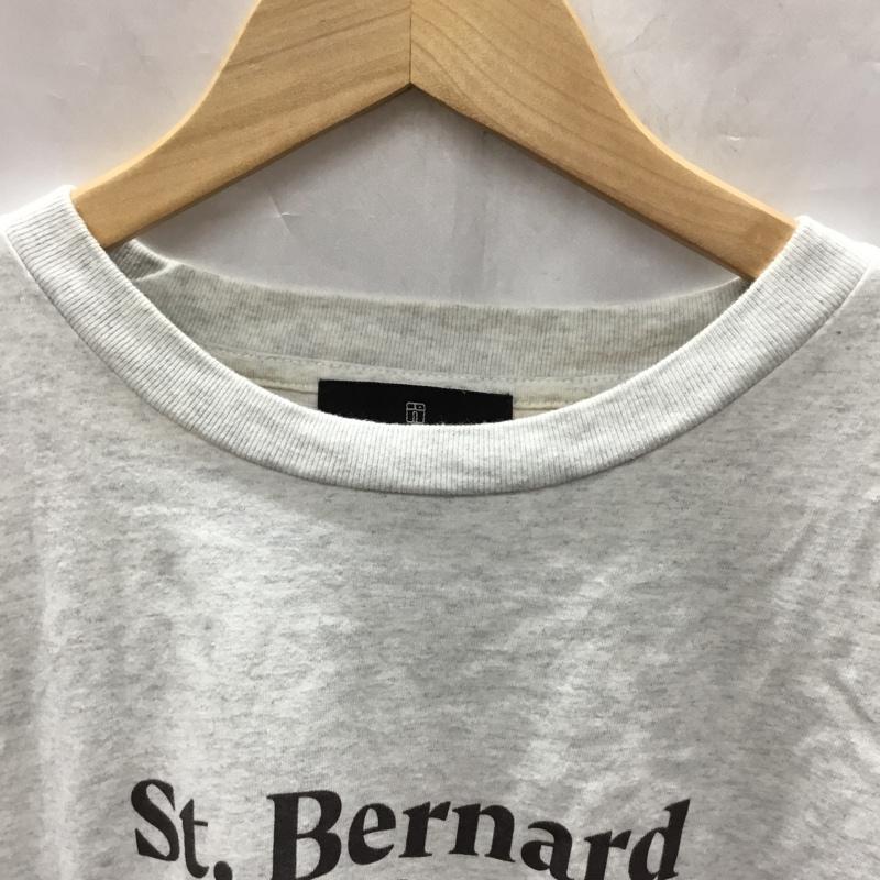 モノマート MONO-MART Tシャツ 半袖 sc558 ドッグ レトロプリント ビッグシルエット半袖Tシャツ 犬 L プリント 灰 / グレー /  メンズ USED 古着 中古 10119337