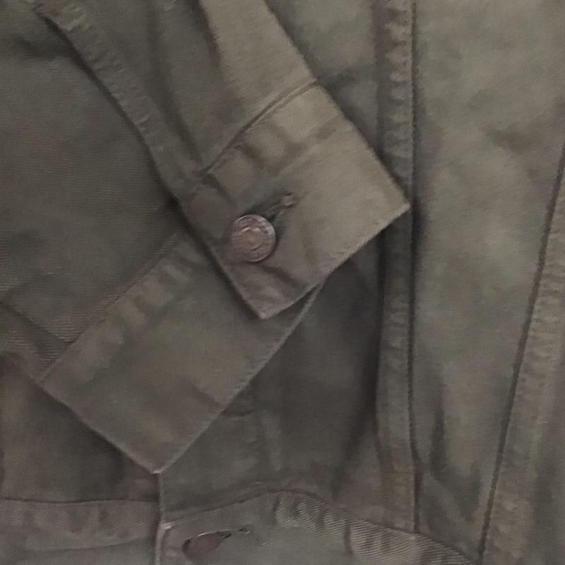 スライ SLY ジャケット、上着 ジャケット、ブレザー 030cay10-3370 GジャンLIV DENIM 1 無地 茶 / ブラウン /  レディース USED 古着 中古 10140503