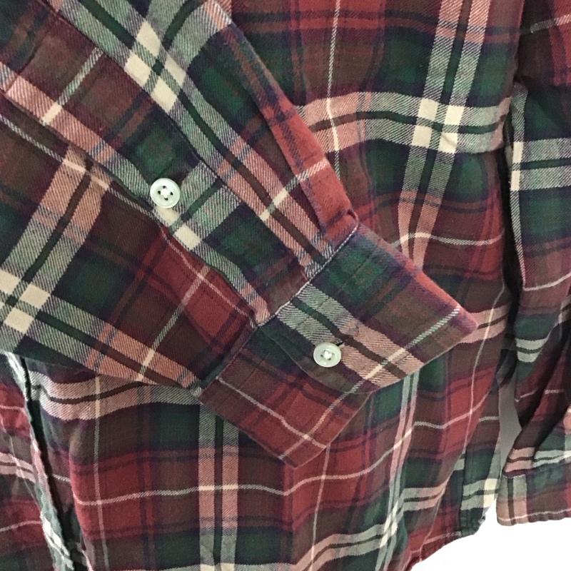 ラルフローレン RALPHLAUREN シャツ、ブラウス 長袖 長袖シャツ カラーシャツ ポケットシャツ ボタンダウンシャツ チェックシャツ L チェック マルチカラー / マルチカラー /  メンズ USED 古着 中古 10112486