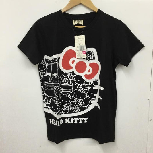 古着 USED Tシャツ 半袖 ハローキティ M プリント X キャラクター 黒 / ブラック /  レディース USED 古着 中古 10147716