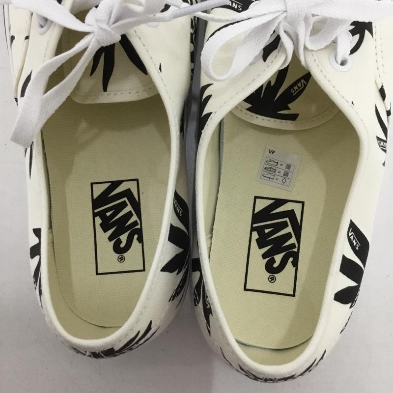 バンズ VANS スニーカー スニーカー 500714 AUTHENTIC 28cm 箱有 28.0cm 総柄 アイボリー / アイボリー /  メンズ USED 古着 中古 10150240