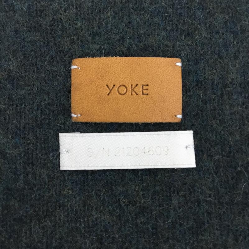 ヨーク YOKE マフラー マフラー YK21AW0287A FREE 無地 緑 / グリーン /  メンズ USED 古着 中古 10139994