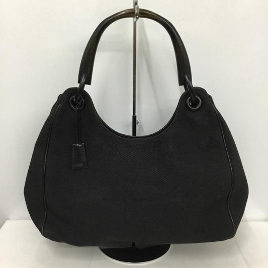 グッチ GUCCI トートバッグ トートバッグ 106494 ウッドハンドル 無地 黒 / ブラック /  レディース USED 古着 中古 10129112