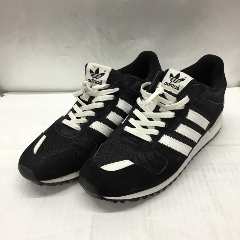アディダス adidas スニーカー スニーカー B24842 ZX 700 28cm 28.0cm ロゴ、文字 黒 / ブラック / X 白 / ホワイト /  メンズ USED 古着 中古 10107622