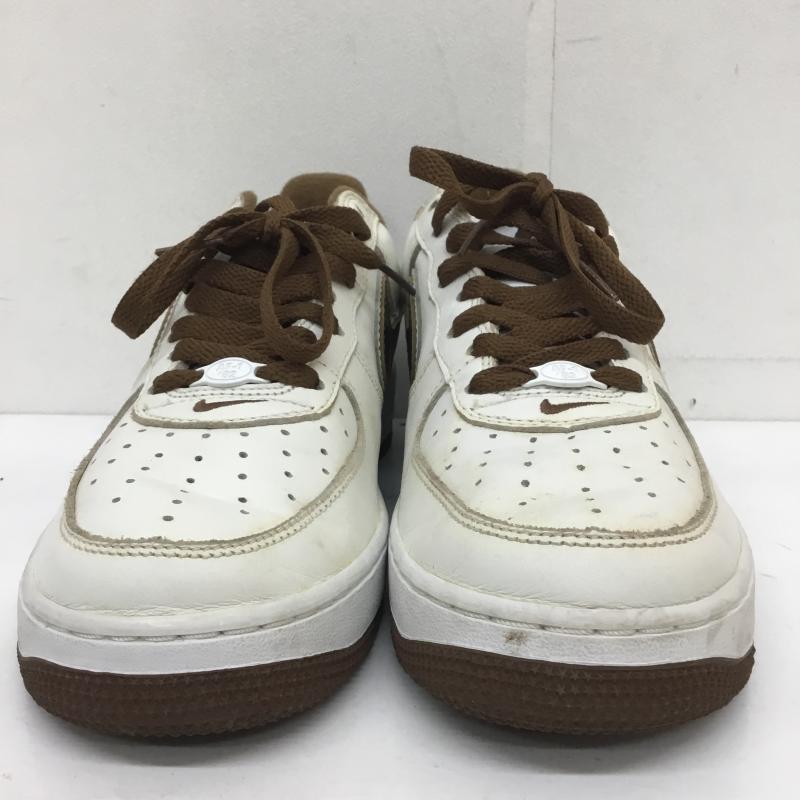 ナイキ NIKE スニーカー スニーカー 2003年製 NIKE AIR FORCE 1 NYC 26.0cm ロゴ、文字 白 / ホワイト /  メンズ USED 古着 中古 10112275
