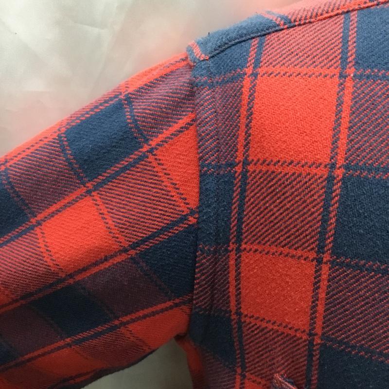 デラックス DELUXE シャツ、ブラウス 長袖 長袖シャツ カラーシャツ ポケットシャツ 長袖カットソー チェックシャツ L チェック マルチカラー / マルチカラー /  メンズ USED 古着 中古 10117541