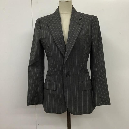 ラルフローレン RALPHLAUREN ジャケット、上着 ジャケット、ブレザー WMBLTALS6K00078 テーラード S ストライプ 灰 / グレー /  レディース USED 古着 中古 10119386