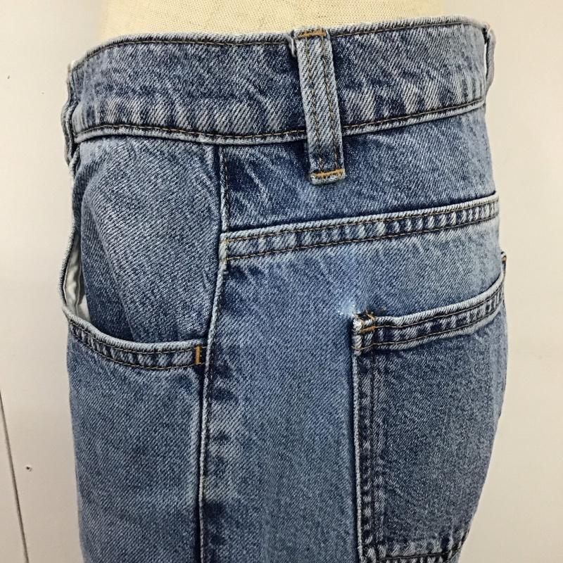 ザラ ZARA パンツ デニム、ジーンズ 4302 227 427 無地 青 / ブルー /  レディース USED 古着 中古 10120403