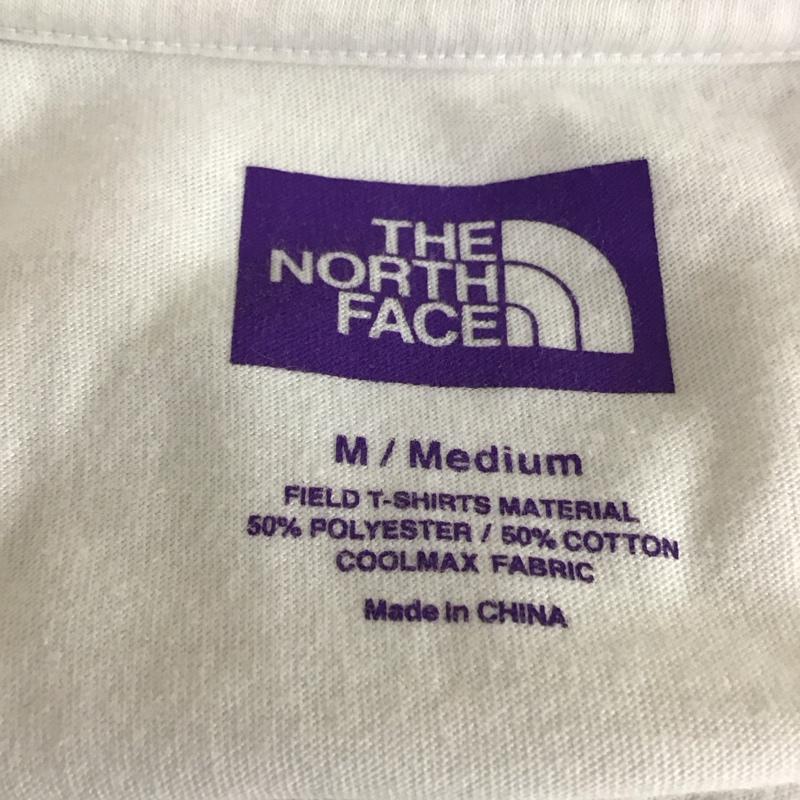 ザ ノースフェイス パープルレーベル THE NORTH FACE PURPLE LABEL Tシャツ 半袖 NT3906N 胸ポケット M 無地 白 / ホワイト /  メンズ USED 古着 中古 10118091