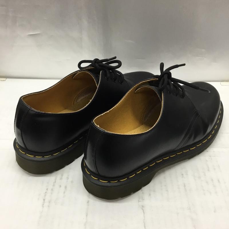 ドクターマーチン Dr.Martens 革靴 革靴 11838 3ホール UK9 US：10 無地 黒 / ブラック /  メンズ USED 古着 中古 10106653