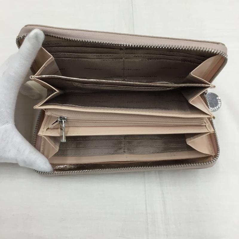 ジルスチュアート JILLSTUART 財布 長財布 ロゴ、文字 桃 / ピンク /  レディース USED 古着 中古 10141530