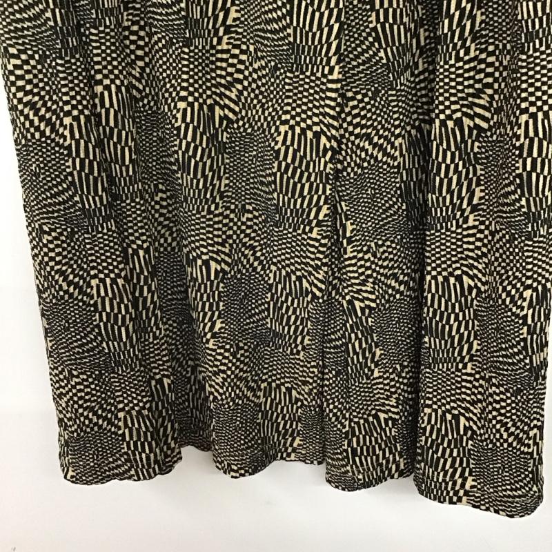 ジーナシス JEANASIS ボトムス ボトムス JS050734MW ワイドパンツ S 総柄 マルチカラー / マルチカラー /  レディース USED 古着 中古 10144525