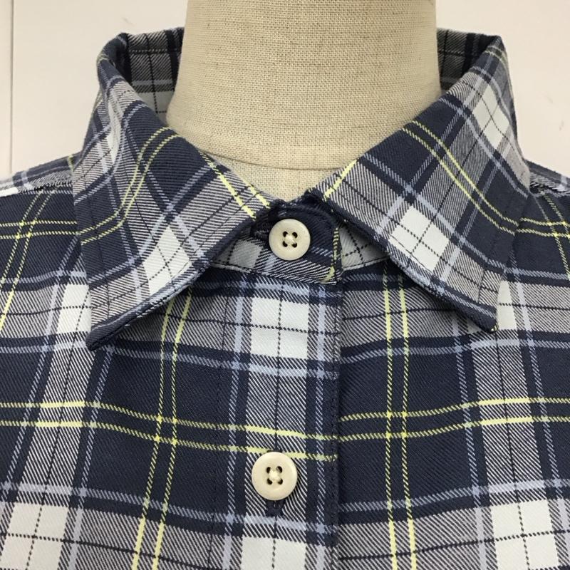 モンベル mont-bell シャツ、ブラウス 長袖 長袖シャツ カラーシャツ ポケットシャツ 長袖カットソー チェックシャツ L チェック マルチカラー / マルチカラー /  メンズ USED 古着 中古 10114495