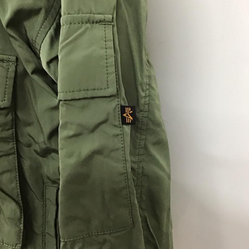 アルファインダストリー Alpha Industries ジャケット、上着 フライトジャケット TA1374-019 ミリタリー M 無地 カーキ / カーキ /  メンズ USED 古着 中古 10118120